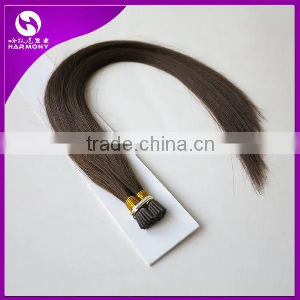 100% Double Drawn Remy Wholesale Pre Bonded Hair i Tip Brazilian Hair Extension photo-4