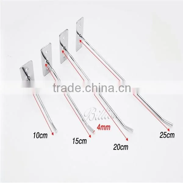 Metal Hanging Hooks Silver Wall Mounted Hook Metal Wall Hooks photo-3