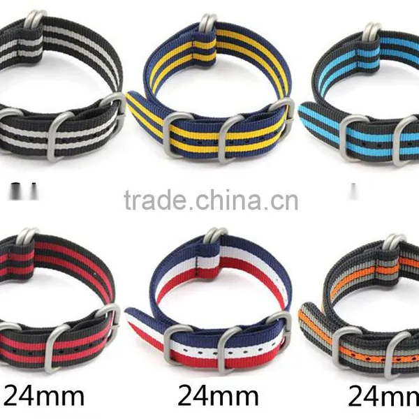 Fashion Style Colorful Fabric Nylon Watch Strap photo-6