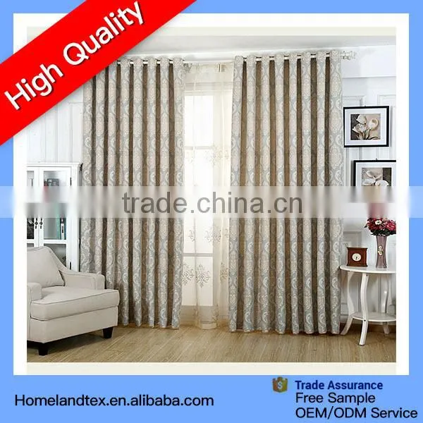 Chenille Jacquard Custom Curtains Bedroom Living Room Curtain High-grade European Curtain