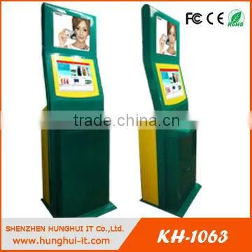 Dual Screen Advertising Kiosk/Self-service Kiosk for Exhibition-booth
