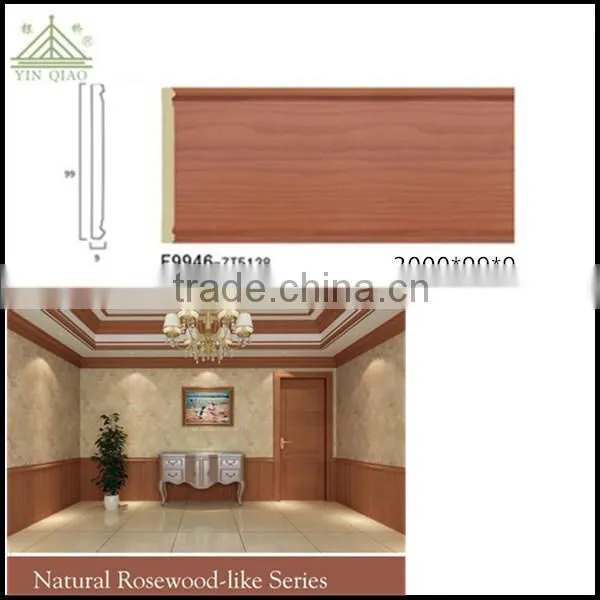 2014 Hot Sale New Style Natural Rosewood-like PS Moulding