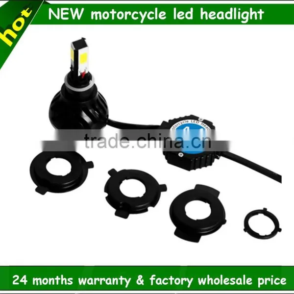 Driving 4 Led 4300k 5000k 6000k High/low H4,H6,H7 Motorcycle Led Driving Lights photo-2