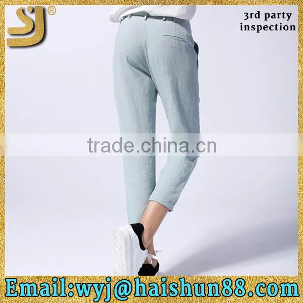 Custom Women Linen Pants photo-4