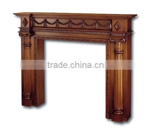 Mahogany Fire Surround Peter D 92 Indoor Furniture.