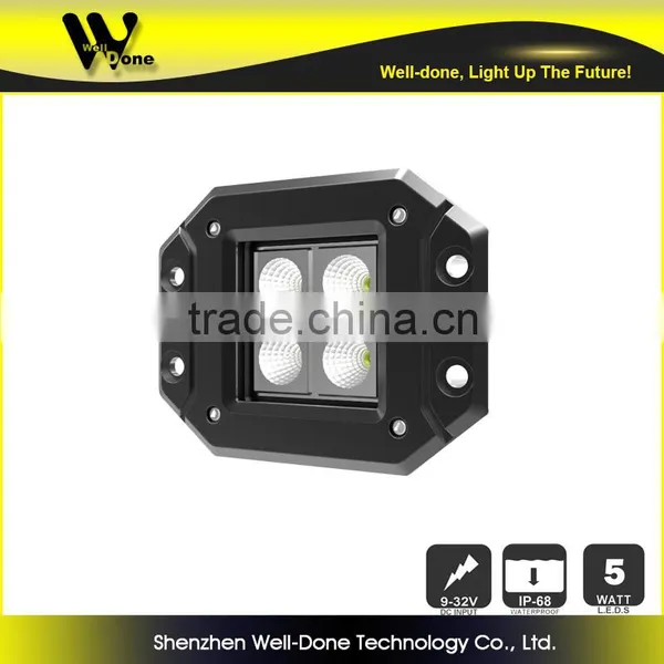 Factory Direct Offer High Quality Auto LED Lamp Surface Mount C Ree 20W Motorcross LED Work Light photo-3