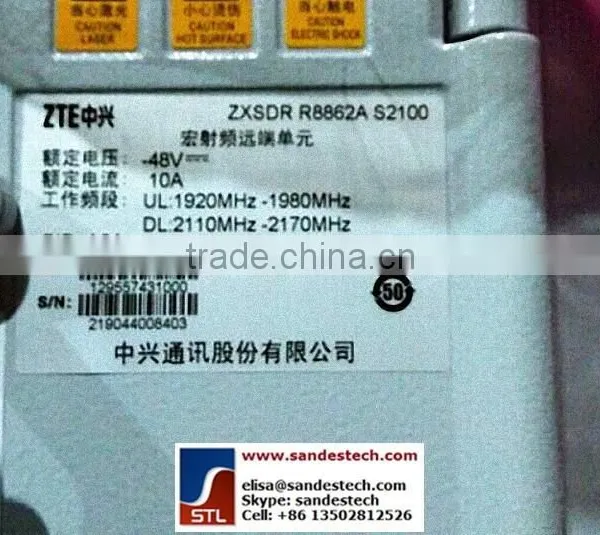 ZTE R8862 R8862A S2100 FDD LTE ZXSDR R8862A S1800 S2100 DPC-R OLPB RIK 2T2R photo-4
