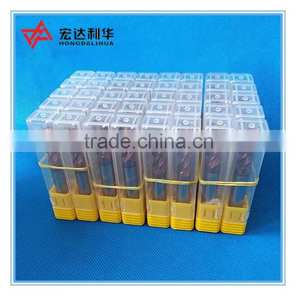 Cemented Carbide Square End Mills With Four Flutes and Perfect Coating photo-2
