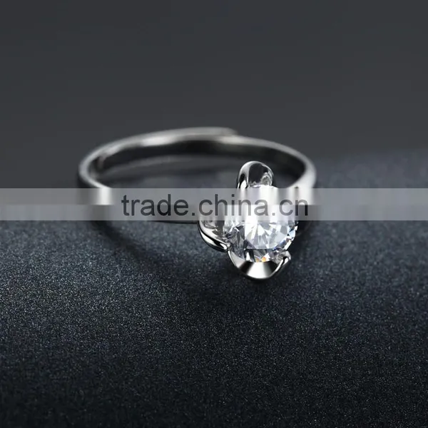 Christmas Gift S925 Silver Dimond Jewelry Ring for Girlfriend photo-6