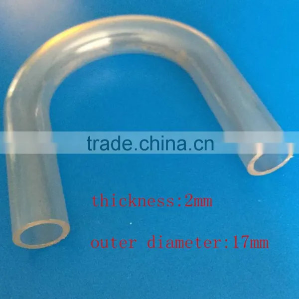 Transparent PVC Plastic Pipe U Shape photo-2