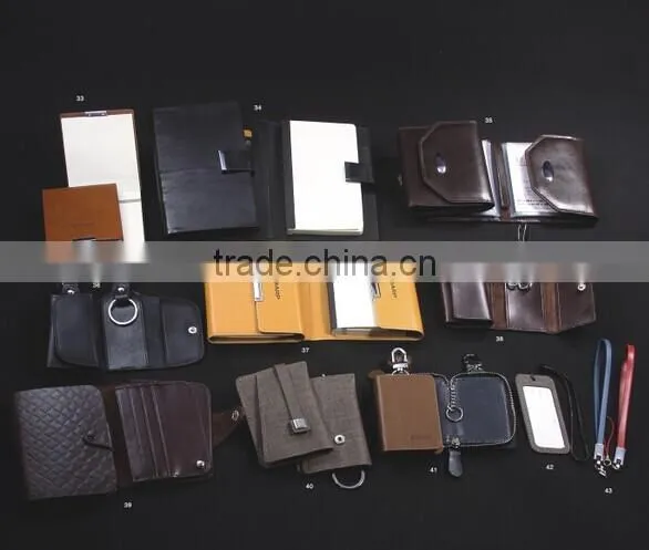 2016 pu Leather Notebook Agenda and Pen Gift Set photo-3