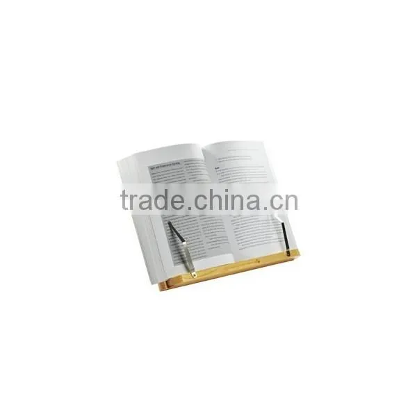 Wholesales Pine Unfinished Cheap Handmade Wooden Book Stand Holder photo-6