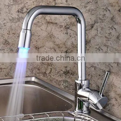 Brass Color Change Led Bain Faucet