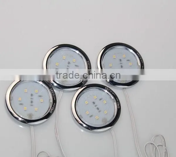 Set of 4 LED Kitchen Lighting Fixtures / 5Watt Warm White LED Kitchen Lighting Fixtures (Surface & Recessed Mount) photo-4