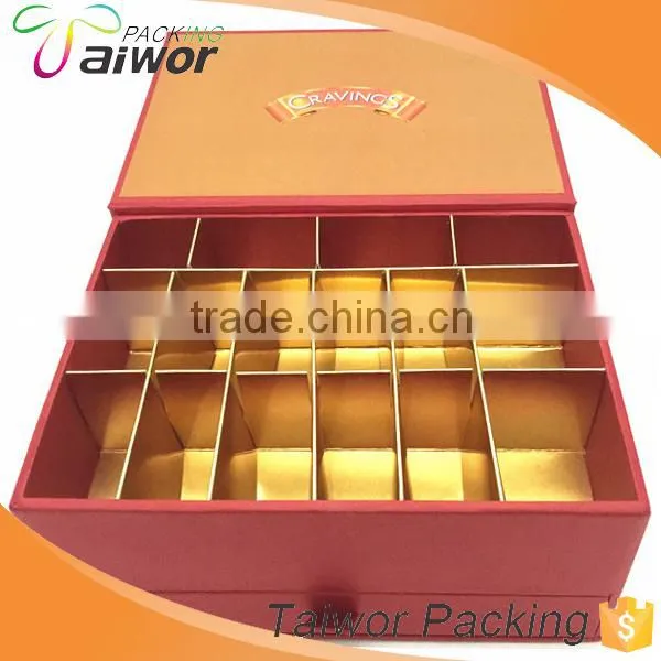 High Quality Custom Handmade Fancy Cardboard Drawer Chocolate Box photo-3