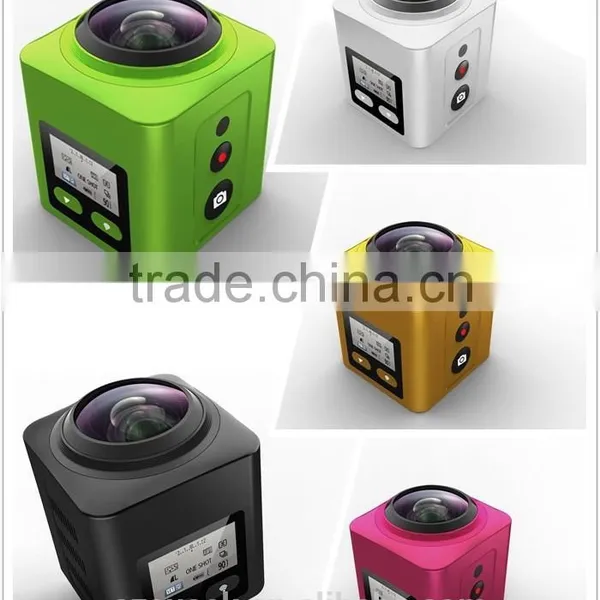 360 Degree Action Camera 360 VR VR Mode Waterproof 30M Sport Action Camera High Resolution Mini DV Cam 2016 New Supplier's Choice photo-6