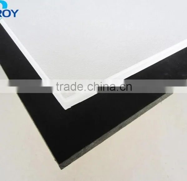 Suspended Fiberglass Ceiling/ Fiberglass Acoustic Ceiling 12-50mm /lightweight Ceiling Board