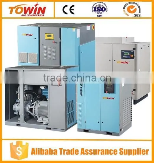 Water Cooling Stationary Screw Air Compressor for Construction photo-2