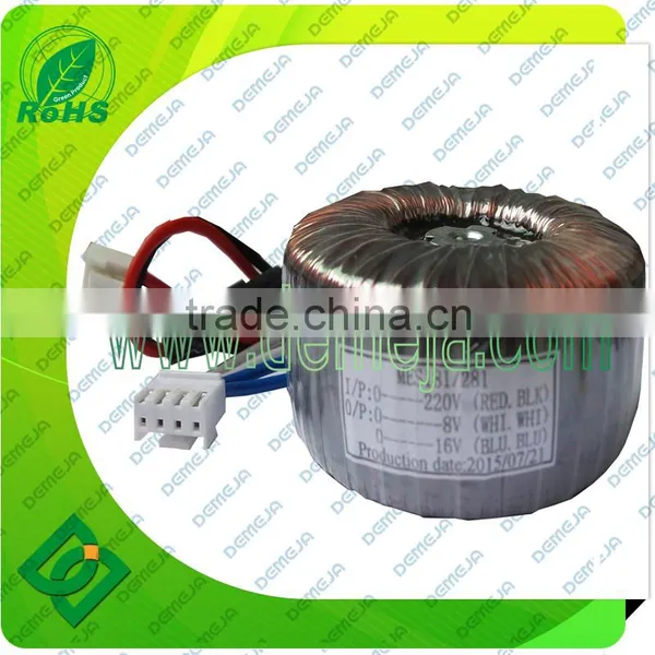 Toroidal 220v 105va 12v Audio Output Transformer for Audio Transformer
