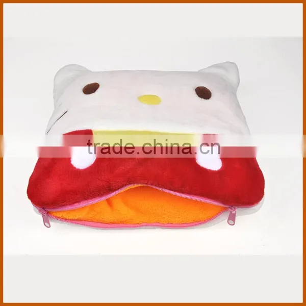 Promotion Gift Comfortable Fleece Pillow Blanket