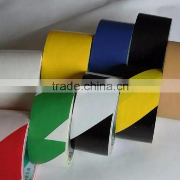 Yellow & Black PVC Warning Tape