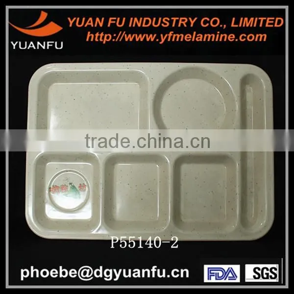 CE / EU,CIQ,FDA,SGS Certification and Plastic,melamine Divided Tray photo-2