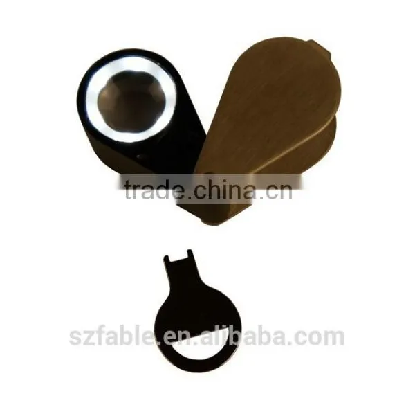 Two Colors of UV Light and White Light Jewelry Loupe With Magnification of 10X photo-2