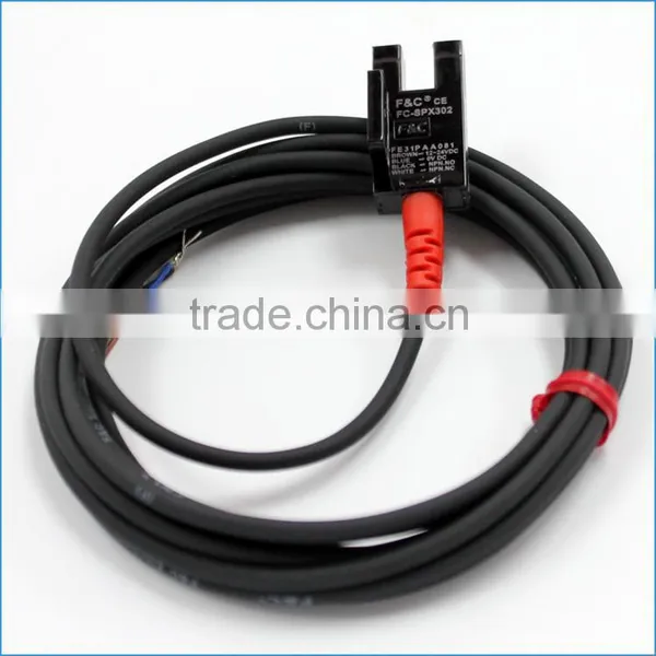 5mm Slot Width 4 Wires U-shaped Photoelectric Sensor With CE Certificate photo-4