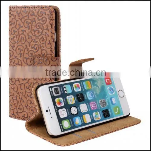 Korea Design Fashion Wallet Stand Mobile Phone Classic Leather Phone Cover for Iphone 6/6s Supplier's Choice photo-3