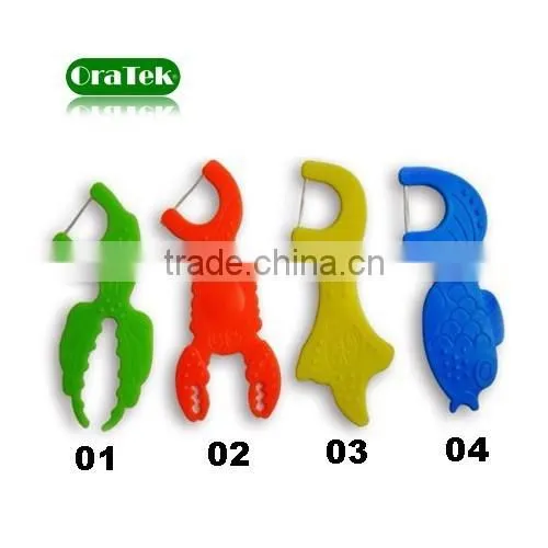 Fun Flossers Dental Floss Pick Small Flosser Head OraTek Pick photo-3