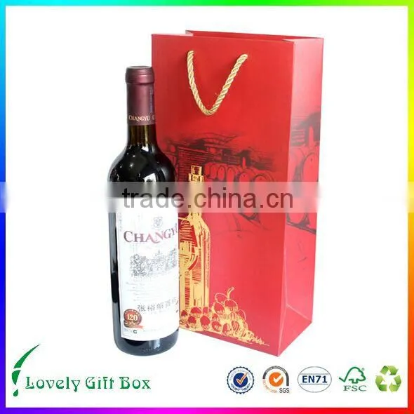 High Quality Cardboard Luxury Wine Gift Box photo-4
