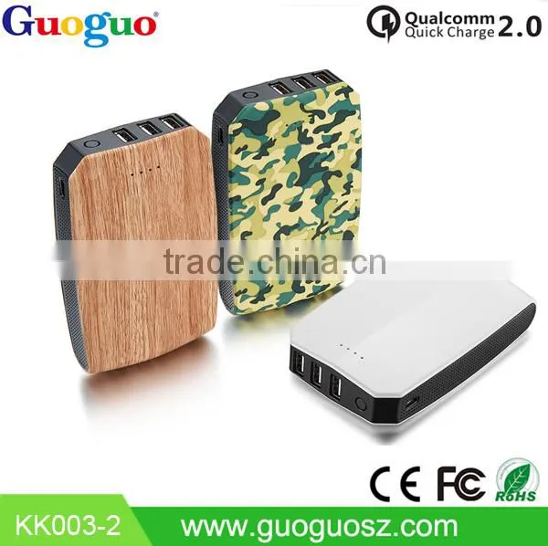 UV Finish Housing Qualcomm QC 2.0 Quick Charge Power Bank 10000mAh photo-4