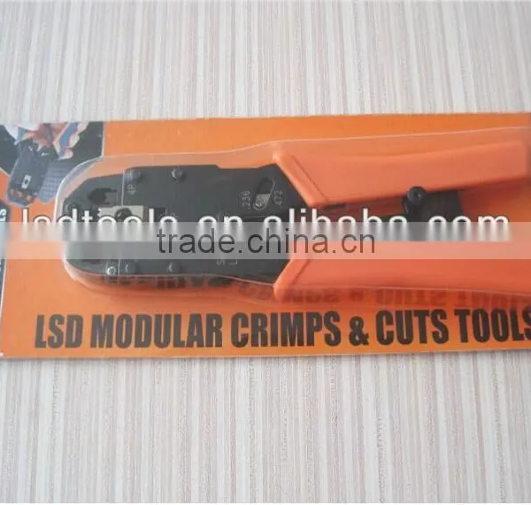 LSDbrand Lan Network Tool for Telecom Rj10 Rj11 Rj45 4P 6P 8P Network Cable Crimper Crimp Plier LS-2008R photo-6