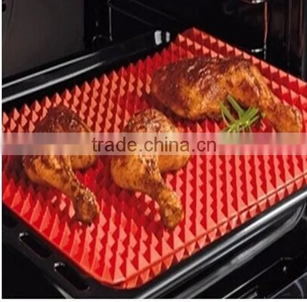 Top Sales Food Grade Wholesale Non-stick Silicone Fiberglass Baking Mat / Non-stick Silicon Baking Mat
