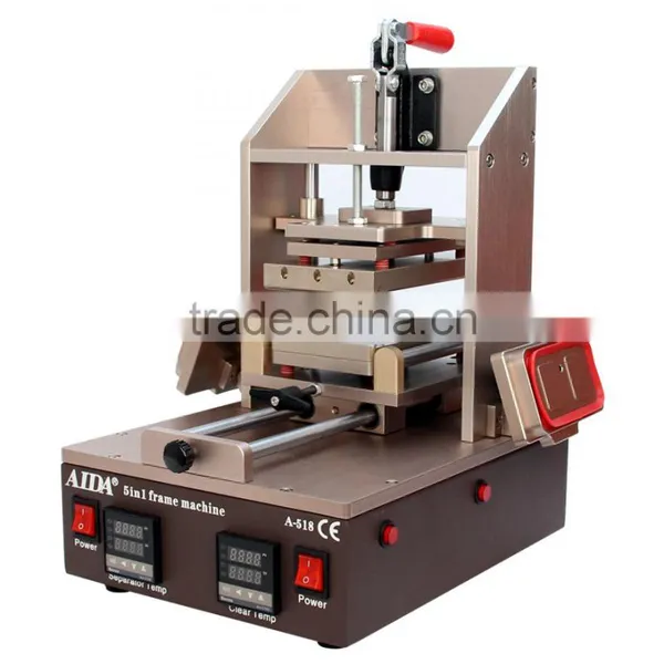 2016 ,5 In 1 Multifunction LCD Refurbish Seperator Machine AIDA A518 ,support for Iphone 4 /5 /6 and 6 Plus photo-2