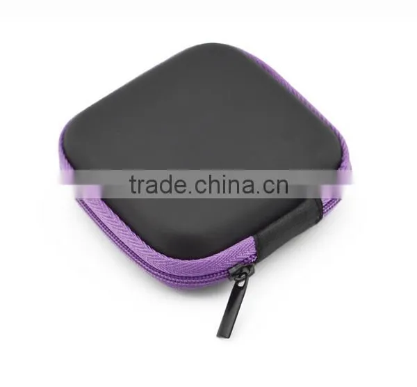 Mini Square Shape EVA Earphone Carrying Bag, EVA Earphone Case Bag photo-4