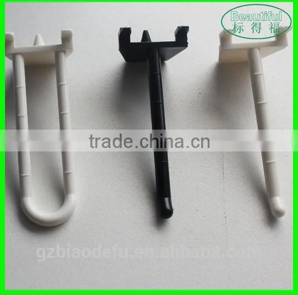 Small Clear Plastic Hook Plastic j Hook photo-2