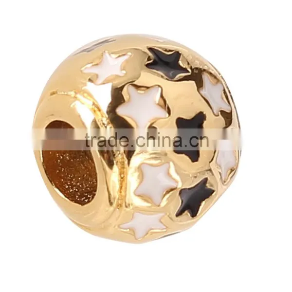 NEW Stainless Steel European Beads