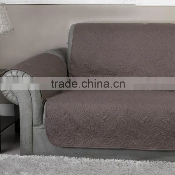 Microfiber Sofa Cover Quilted Dog Pet Couch