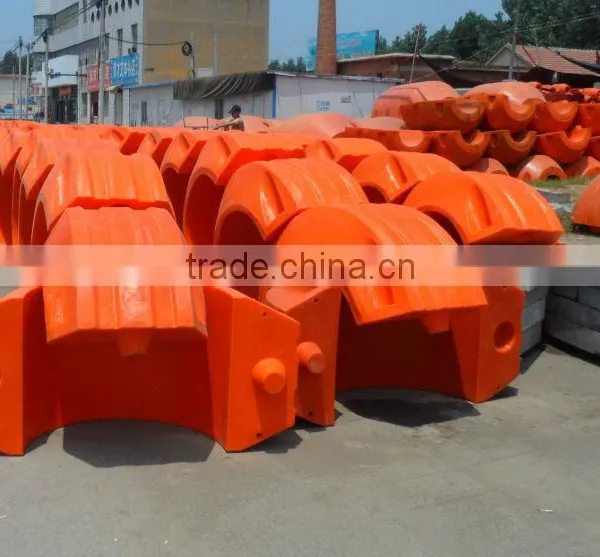 Dredger Plastic MDPE Floater for Dredger Pipe