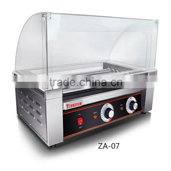 Hot Sale 5/7/9 Rollers Stainless Steel Commercial Hot Dog Machine/maker/grill