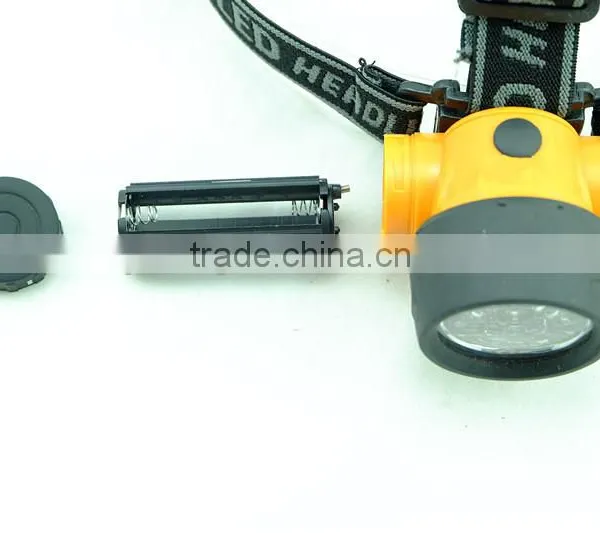 Super Bright Waterproof Outdoor Camping 3*AAA Battery HeadLamp 21 Led Headlight photo-3
