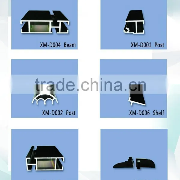Folding Case,Aluminum Foldable Desk, Modular Showcase, High Case for Display