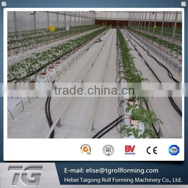 Exporting Hydroponic Metal Square Gutter Roll Forming Machine Wth Stamp photo-3