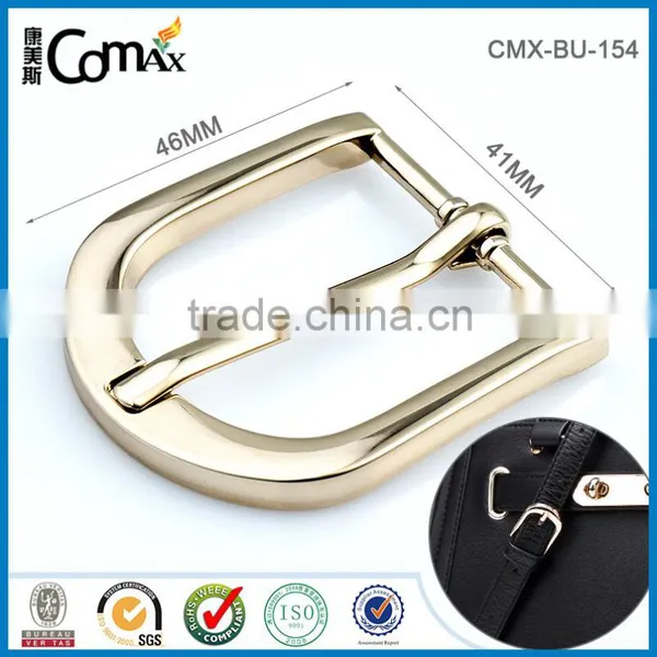 Small Light Gold Metal Shoe Buckle Parts