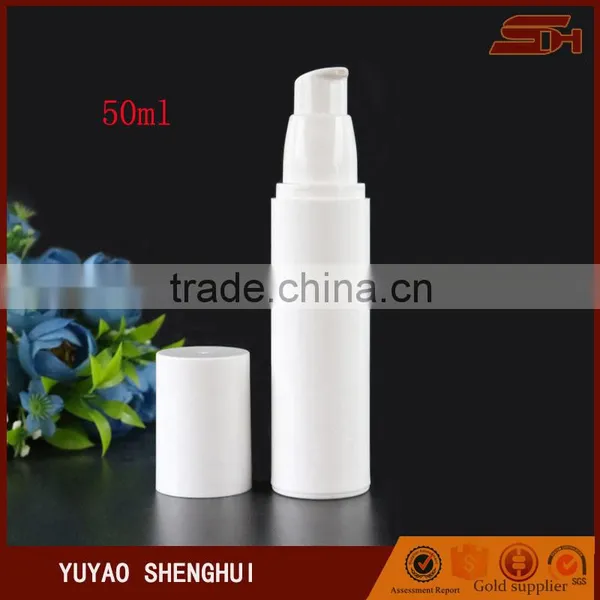 Bottle 50ml Cosmetic Serum Plastic Airless Bottle