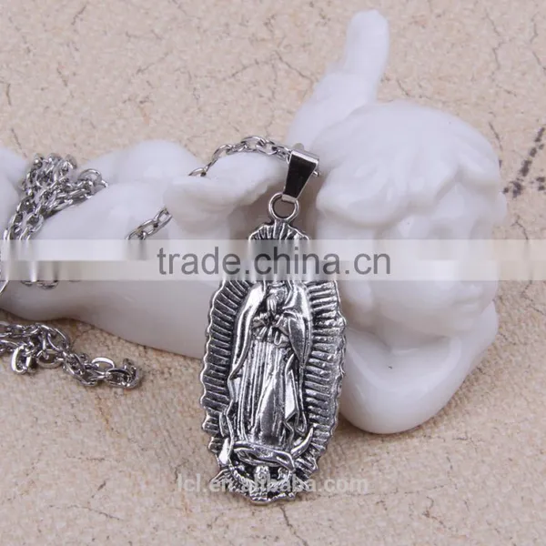 New Arrival Imitation Jewelry Handmade Chain Necklace Religious Necklace Our Lady of Guadalupe Necklace Imitation Jewelry photo-5