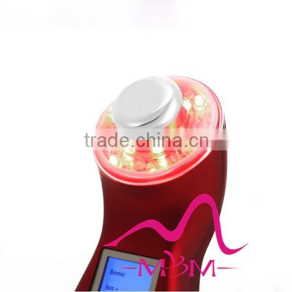 Red Blue Green Color Photon Ultrasonic Beautiful Skin Instrument photo-3
