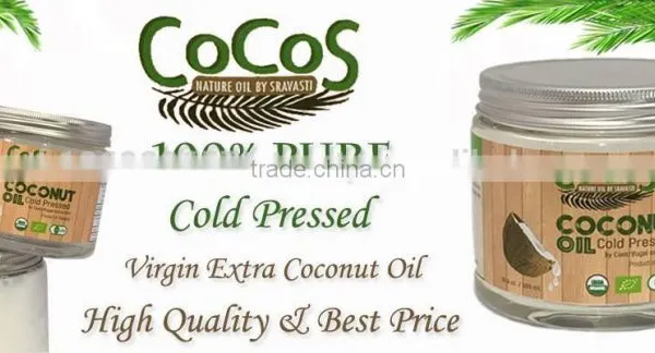 Pure Coconut Oil High Quality Organic FDA Registered, Made in Thailand,