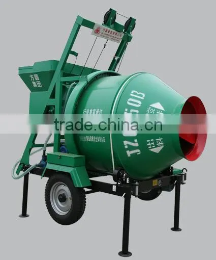 JZC350 Concrete Blender Using Electric in Africa Simple Operation Mini Type Cement Mixer for Brick Machine Industrial Equipment photo-2